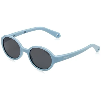Image of Sunglasses Polaroid Pld k004/s col. mvu/m9 Child Round Light blue