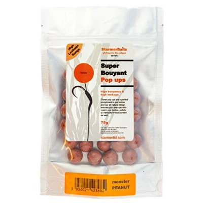 Image of StarmerBaits Pop ups/monster PEANUT / 15mm 55g