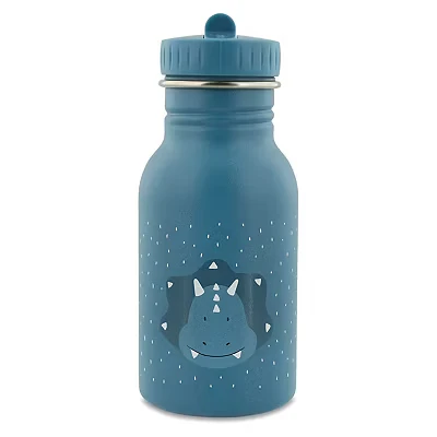 Image of Trixie Children&#039;s Stainless Steel Water Bottle 350ml (Mr. Triceratops)