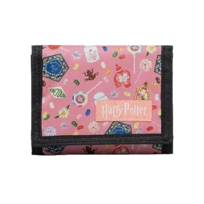 Image of Harry Potter Honeydukes Skulls Nylon Trifold Wallet