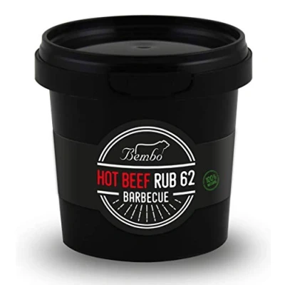 Image of BEMBO Barbecue Hot Beef BBQ Rub Seasoning &amp; Spices Blends for Made in Italy 450g