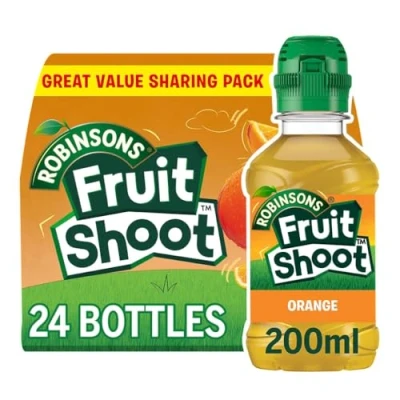 Image of Robinsons Fruit Shoot Orange 24 x 200ml PET bottles