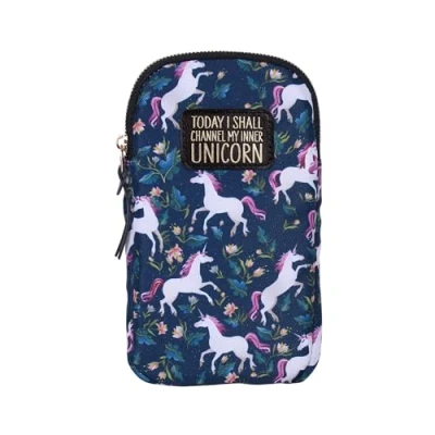 Image of History &amp; Heraldry Personalised Phone Bags (Today I shall channel my inner unicorn)