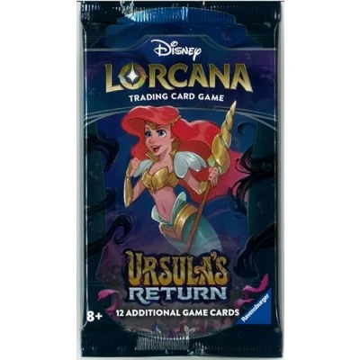 Image of Ravensburger Disney Lorcana Trading Cards Game for Adults and Kids 8 Years Up Booster Box (24 Individual Packs) Set 4: Ursula&#039;s Return