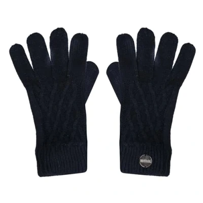 Image of Regatta MultiMix III Acrylic Knit Diamond Pattern Gloves Navy, Small/Medium