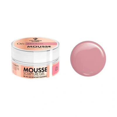 Image of Victoria Vynn Thixotropic MOUSSE SCULPTURE GEL 15ml Nails Building Extension (06 Dirty Blush)