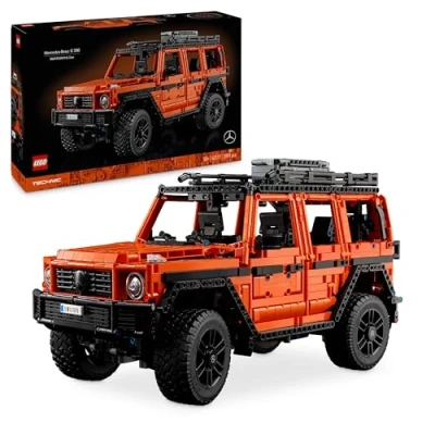 Image of LEGO Technic Mercedes Benz G 500 PROFESSIONAL Line Building Set, Model Car Kit for Adults to Build, Collectible 4X4 Off Road Vehicle, Gift Men, Women, Him or Her 42177
