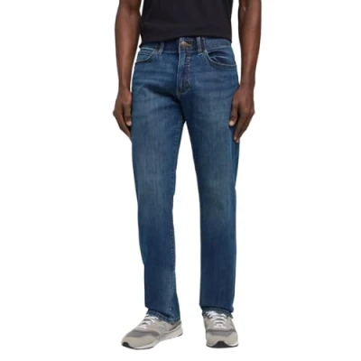 Image of Lee Mens Straight Fit Xm Extreme Motion Herren Jeans, Maddox, 42W / 32L UK