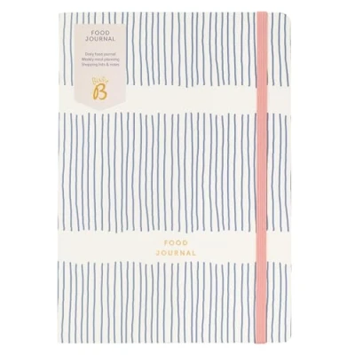 Image of Busy B food journal Stripe Daily with weekly meal planning, shopping lists &amp; notes. Planner to help track Weight loss works Watchers and other diet plans! FSC® Certified