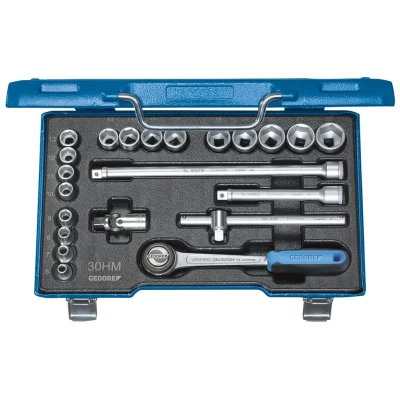 Image of Gedore Socket set 3/8&quot; 22 pcs UD 6 mm