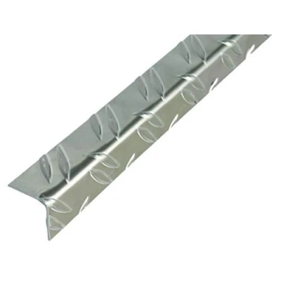Image of GAH Alberts 468842 Angle Profile Ridged Embossing Aluminium Blank 1000 x 23.5 mm