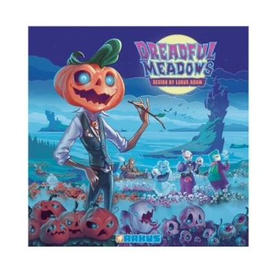 Image of Arkus Games Dreadful Meadows Board Game Base Ages 13+ 1 4 Players English