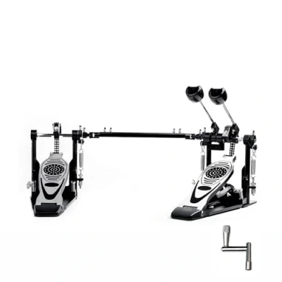 Image of Vaisoeny Double Bass Drum Pedal, Chain Kick Pedal for Drum，Drum Set Kit and Electronic Drums (V VZ14)