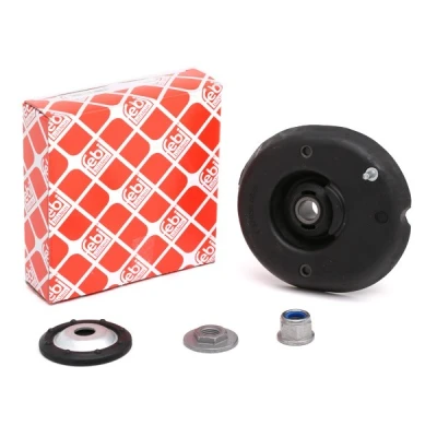 Image of 503196, 9652351280 Repair Kit, suspension strut FEBI BILSTEIN 37811 Front Axle with ball bearing attachment material CITROËN: C2 Hatchback