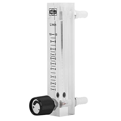 Image of Gas Flow Meter, LZQ 7 Meter 1 10LPM with Control Valve for Oxygen/Air/Gas