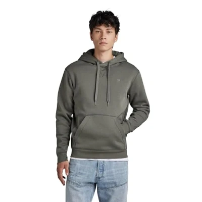 Image of G Star Men&#039;s Premium Core Hooded Sweater, grey (gs D16121 C235 1260), XS