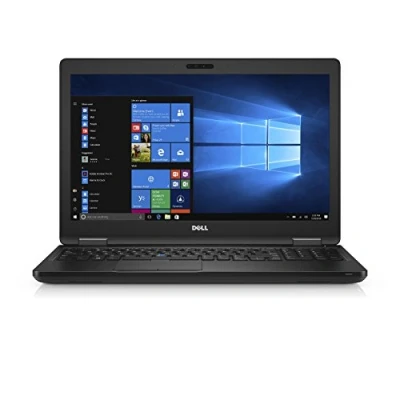 Image of Dell Latitude 5580 15.6 Inch Laptop (Black) (Intel Core i5 7200U 2.5 GHz, 8 GB RAM, 256 SSD, Windows 10 Pro) (Refurbished)