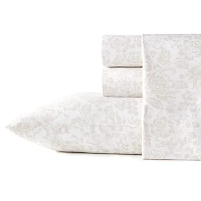 Image of Stone Cottage King Sheets, Cotton Percale Bedding Set, Crisp &amp; Cool Home Decor (Mae, King)