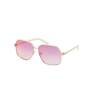 Image of Sunglasses Guess Gu00107 col. 21z Donna Squadrata Bianco