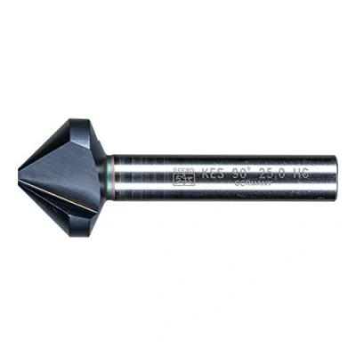 Image of Pferd HSS Conical and Deburring Countersink 90 Diameter 25mm Shank 10mm DIN 335 C Hicoat Coated