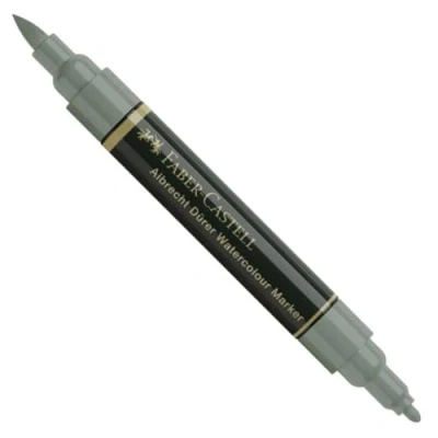 Image of Faber Castell Art &amp; Graphic Albrecht Dürer Watercolour Marker, Earth Green, Single For Art, Craft, Drawing, Sketching, Home, School, University, Colouring