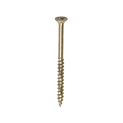 Image of TIMCO Velocity Premium Multi Use Countersunk Gold Woodscrews 4.0 x 50