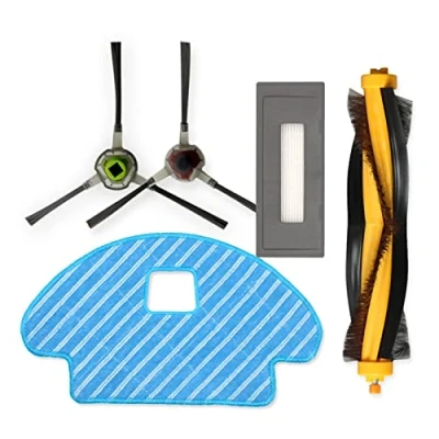 Image of WANGCL Accessories Kit for ECOVACS DEEBOT OZMO 930 /ECOVACS DG36, Replacement Parts Brushes Filters and Mop Cloths Vacuum Cleaner Robot