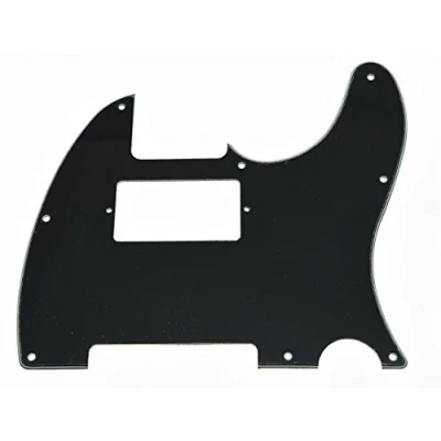 Image of KAISH Black 3 Ply Tele Humbucker Guitar Pickguard Scratch Plate for Fender Telecaster