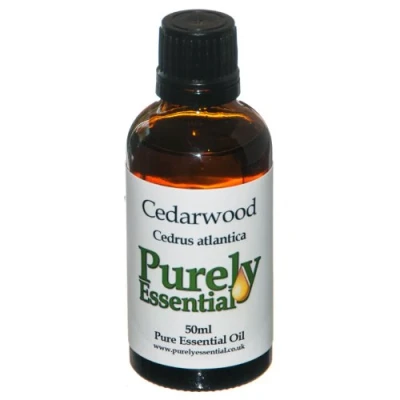 Image of Cedarwood Essential Oil 50ml Pure and Natural, Purely