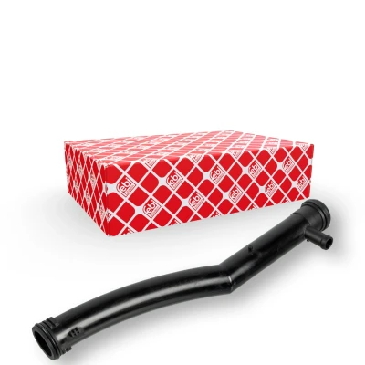 Image of 03C121065J, 3C121065J Coolant Pipe FEBI BILSTEIN 173481 with gaskets VOLKSWAGEN: GOLF 6, Caddy 3, Eos, SEAT: Ibiza 4, AUDI: A1 Hatchback