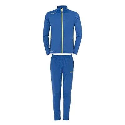 Image of Uhlsport UHLSH Kids Essential Classic Suit Track azurblue/lemon yellow, 116