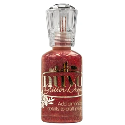 Image of Tonic Studios Nuvo Glitter Drops Ruby Slipper, Other, Multicoloured