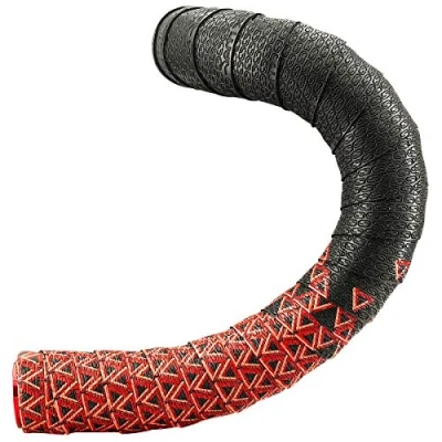 Image of Deda Elementi Loop Handlebar Tape, Black/Red