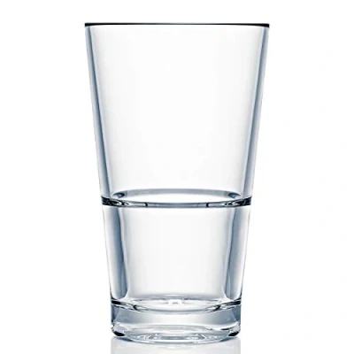 Image of Strahl CapellaStack Polycarbonate Tumblers 16oz / 470ml Single Stacking Plastic Highballs