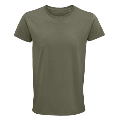 Image of SOLS Mens Crusader Organic T Shirt (Khaki) Size X Large