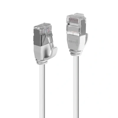 Image of LINDY 47596 5m Cat.6A F/UTP LSZH Ultra Slim Network Cable Grey