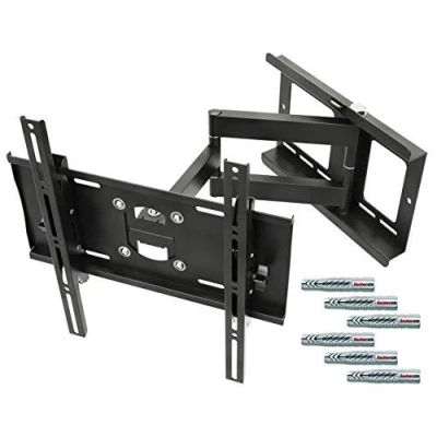 Image of RICOO TV Bracket Tilt Swivel approx 32 65 Inch R23 F for LED LCD OLED Curved and Flatscreens Wall Mount Universal VESA 200x200 400x400
