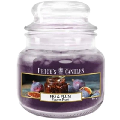 Image of Prices Fragrance Collection Fig &amp; Plum Small Jar Candle
