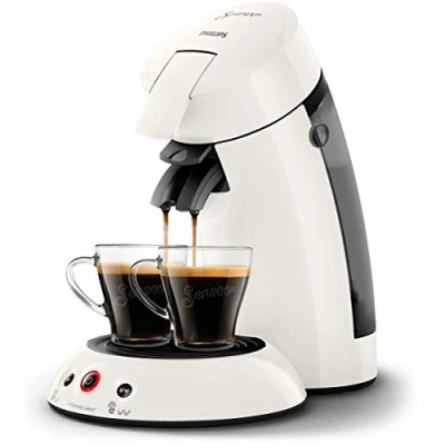 Image of Senseo Original HD6554/10 Freestanding Semi auto pad Coffee machine 0.7L White maker HD6554/10, Freestanding, machine, 0.7 L, pod, 1450 W,