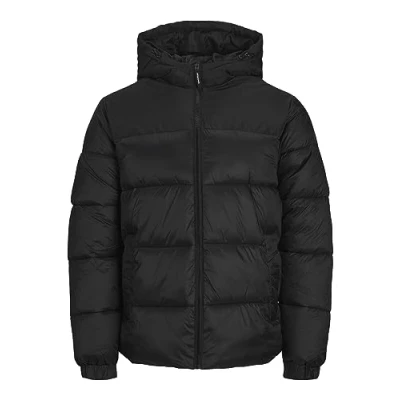 Image of Jack &amp; Jones Mens Hero Puffer Jacket Beige Size Small
