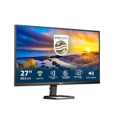 Image of PHILIPS 27E1N5500LA 27 Inch QHD Monitor, VA, 1ms, 75Hz, Speakers, height adjust, Low Blue mode, Smart Contrast (2560 x 1440, 300 cd/m², HDMI 1.4 / DP 1.2)