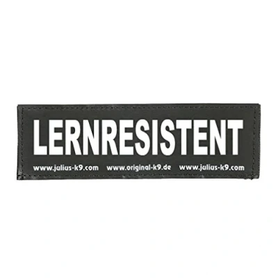 Image of Interchangeable Patches, 1 pair, LERNRESISTENT, Size: Small, Black