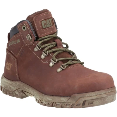 Image of Caterpillar Women&#039;s Mae St S3 HRO Wr SRA Ankle Boot, Cocoa, 3 UK