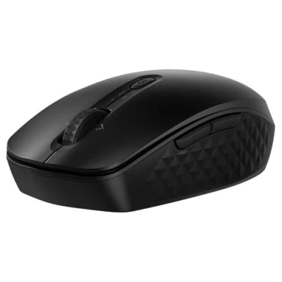 Image of HP 420 Programmable Wireless Mouse, Compatible with Chrome, PC or Mac, Bluetooth 5.3, 6 Buttons, 4000 DPI Multi Surface Sensor, AES technology, Up to 24 Months Battery, Black