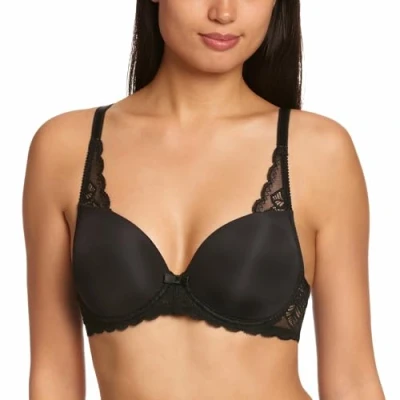 Image of Triumph Women&#039;s Amourette Spotlight WHP X Everyday Bra, Black, 34C