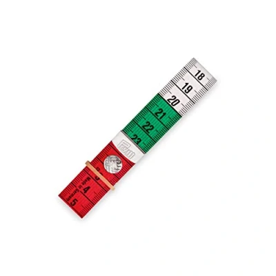 Image of Prym Tape Measure with cm and inch Scale, Polyester blend, Yellow/Green/Red/White, 14 x 5.7 1.7