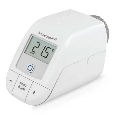 Image of Homematic IP Smart Home Radiator Thermostat — Basic, Push To Pair, Intelligent Heating Control with and Without Access Point, 153412A0