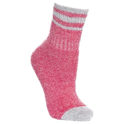 Image of Trespass Vic, Raspberry Marl, 12 3, Socks Kids Unisex, UK Sizes Grey