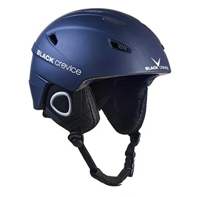 Image of Black Crevice Kitzbühel Ski Helmet, Navy/White, S