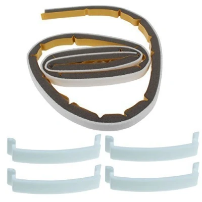 Image of Front Drum Bearing Felt Seal &amp; X4 Pads for Beko DRCS DRVS Tumble Dryers